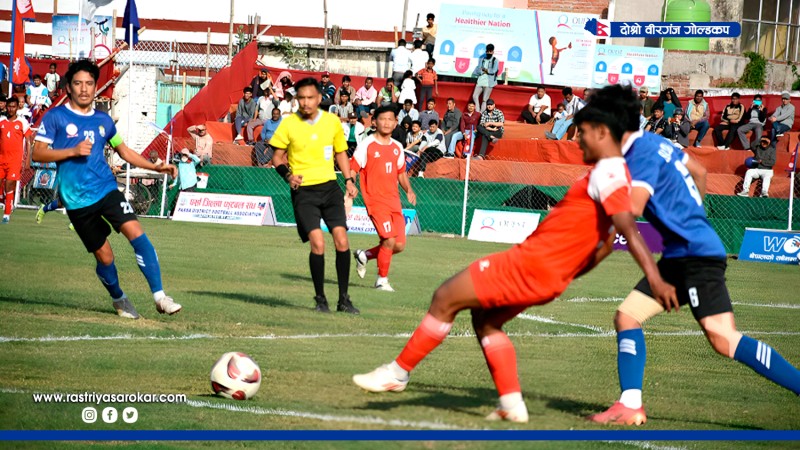 वीरगंज गोल्डकप : सहलेश फुटबल क्लबको रोमाञ्चक जित (भिडियाे सहित)