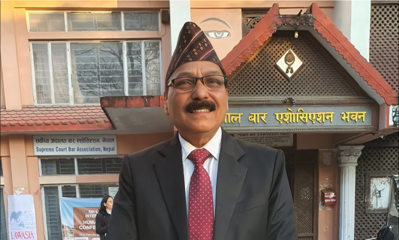 वरिष्ठ अधिवक्ता दिनेश त्रिपाठीले भ्रम फैलाएको न्यायाधीश समाजकाे आरोप