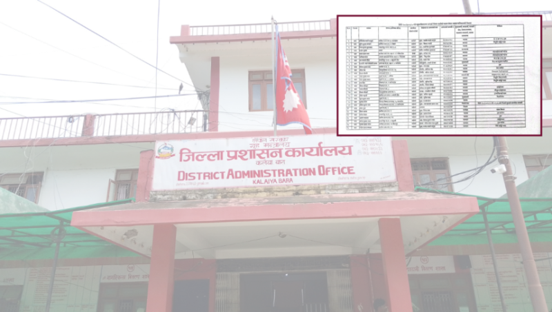 रसुवाको बाढीपछि बाराका २७ जना अझै सम्पर्कविहीन, एक जना सम्पर्कमा