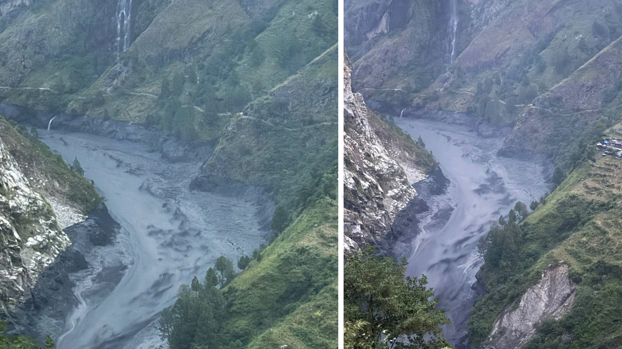 पहिरोले नदी थुनिएर फुट्दा बूढीगण्डकीमा भीषण बाढी आएको प्रारम्भिक अनुमान